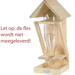 Best For Birds Wijnfles Voedertafel - Tuinvogelvoer - 19x17x42 cm