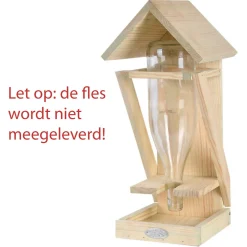Best For Birds Wijnfles Voedertafel - Tuinvogelvoer - 19x17x42 cm