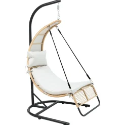 Bestgarden Hangstoel Wicker - Tuinmeubelen - Outdoor