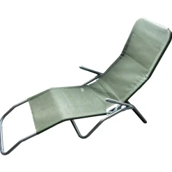 Bestgarden Ligstoel Rocking - Tuinmeubelen - Olijfgroen