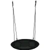 Bestgarden Nestschommel - Speeltoestellen - Ø100 cm Zwart