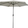 Bestgarden Parasol Aluminium - Tuinmeubelen - Ø3 m Ecru