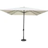 Bestgarden Parasol Aluminium - Tuinmeubelen - 3x3 m Ecru