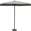 Bestgarden Parasol Aluminium - Tuinmeubelen - Ø4 m Taupe