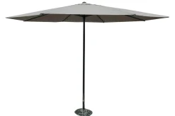 Bestgarden Parasol Aluminium - Tuinmeubelen - Ø4 m Taupe