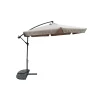 Bestgarden Zweefparasol Aluminium - Tuinmeubelen - 300x300 cm Taupe