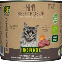 Bf Bio Organic Menu 200 g - Kattenvoer