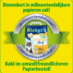 Biokat's Classic 3 In 1 - Kattenbakvulling
