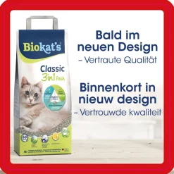 Biokat's Classic Fresh 3 In 1 - Kattenbakvulling
