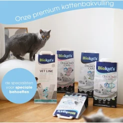 Biokat's Diamond Care Sensitive Classic - Kattenbakvulling - 6 l