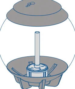 Biorb Aquarium Halo 30 Mcr - Aquaria - 30 l Grijs