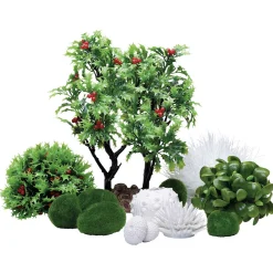 Biorb Decor Set Winter - Aquarium - Ornament - 30 l Wit Groen