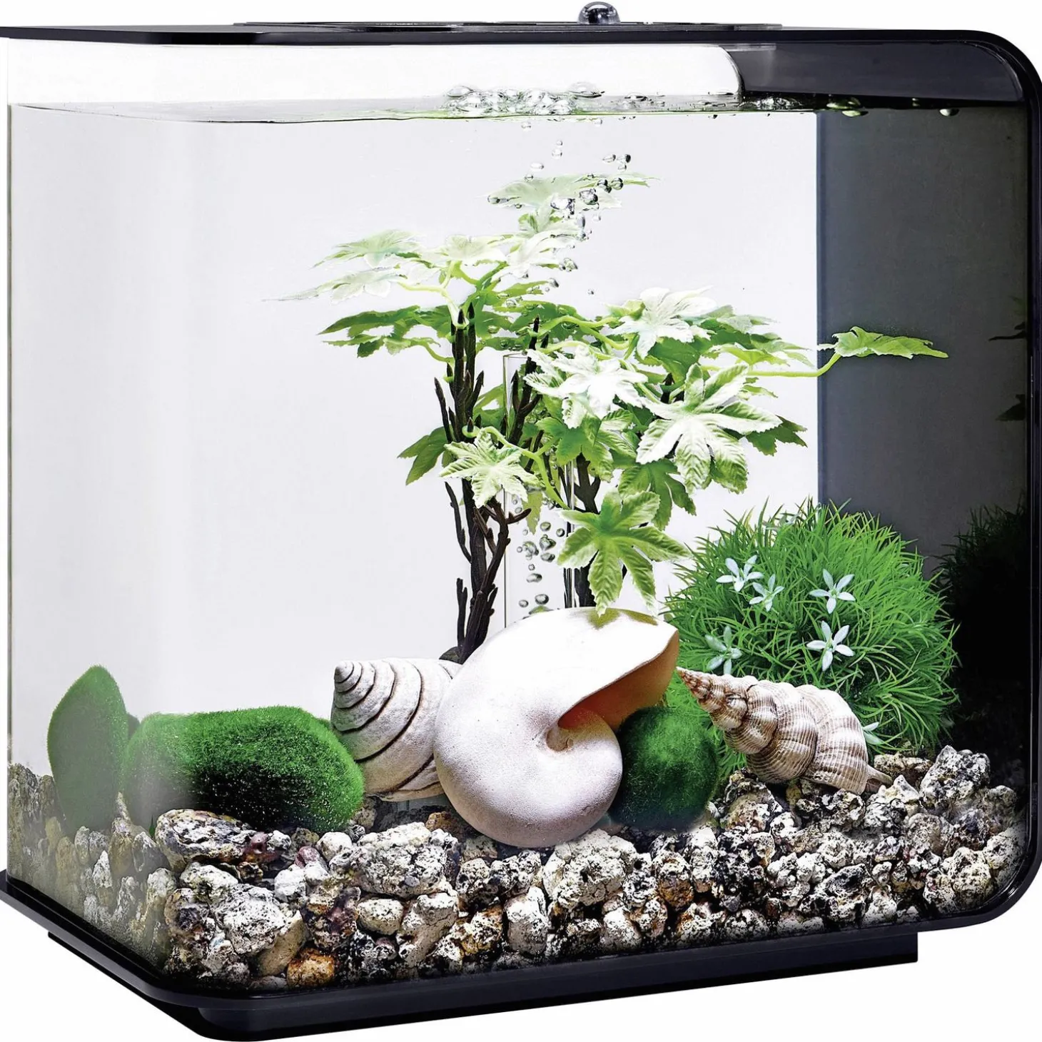 Biorb Decor Set Zomer - Aquarium - Ornament - Groen Lichtroze Beige