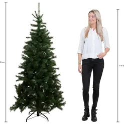 Black Box Trees Kingston Kerstboom Frosted Groen - Kunstgroen