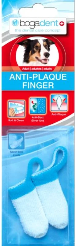 Bogadent Dental Antiplaque Finger Adult - Gebitsverzorging - 2 stuks