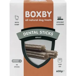 Boxby Dental Sticks Adult Medium Monthpack - Hondensnacks - Kip 600 g 30 stuks