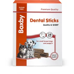 Boxby Dental Sticks Puppy & Small Dog - Hondensnacks - Kip 320 g 28 stuks
