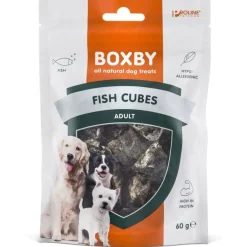 Boxby Fish Cubes - Hondensnacks - Vis 60 g