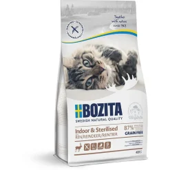 Bozita Feline Indoor & Sterilised Grain Free - Kattenvoer - 400 g