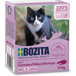 Bozita Tetra Feline Garnalen Chunks In Sauce - Kattenvoer - Garnaal 370 g