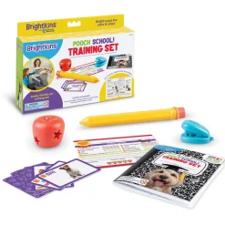 Brightkins Training Set Pooch School - Hondenopvoeding - Paars Rood