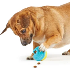 Brightkins Voerspeeltje Cupcake - Hondenspeelgoed - Blauw Small