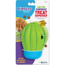 Brightkins Voerspeeltje Cactus - Hondenspeelgoed - Groen Blauw