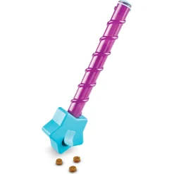 Brightkins Voerspeeltje Toverstok Star - Hondenspeelgoed - Paars Blauw