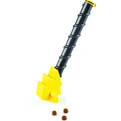 Brightkins Voerspeeltje Toverstok Bolt - Hondenspeelgoed - Zwart Geel