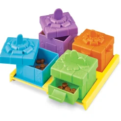 Brightkins Voerspelletje Suprise Party - Hondenspeelgoed - Geel Multi-Color