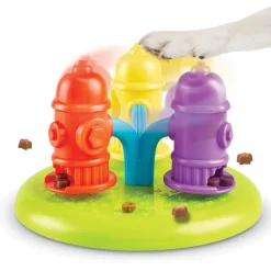 Brightkins Voerspelletje Spiing Hydrants - Hondenspeelgoed - Groen Multi-Color