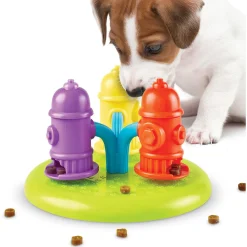 Brightkins Voerspelletje Spiing Hydrants - Hondenspeelgoed - Groen Multi-Color