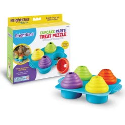 Brightkins Voerspelletje Cupcake Party - Hondenspeelgoed - Blauw Multi-Color