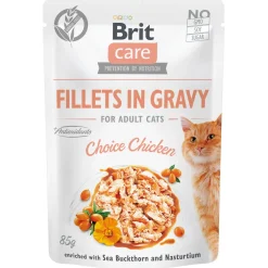 Brit Care Cat Fillet 85 g - Kattenvoer