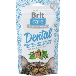 Brit Care Cat Snack Dental - Kattensnack - Kalkoen 50 g