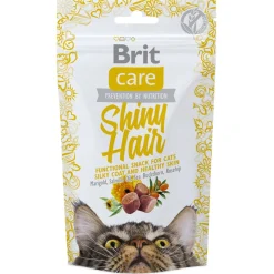 Brit Care Cat Snack Shiny Hair - Kattensnack - Zalm 50 g