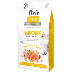 Brit Haircare Healthy & Shiny Coat Zalm&Kip - Kattenvoer