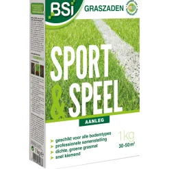 Bsi Graszaad Sport En Speel - Graszaden - 1 kg 30-50 M2