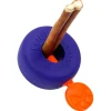 Bully Grip Stick Holder With Lock - Hondenspeelgoed - Paars Small