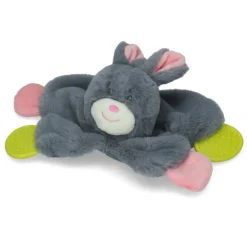 Bunny Puppy Crunchy Chew - Hondenspeelgoed - 33x23x5 cm Grijs Pink