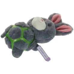 Bunny Puppy Puppy Strappy - Hondenspeelgoed - 26x13x7 cm Grijs Pink