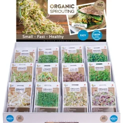 Buzzy Display Organic Sprouting 12x10 Bio - Groentezaden - 55 kg