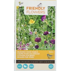 Buzzy Friendly Flowers Vogels 15m² - Bloemenzaden - 55 g