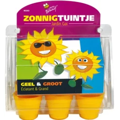 Buzzy Kids Kweekset Zonnig Tuintje - Kweeksets - 1 g