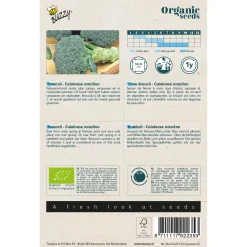 Buzzy Organic Broccoli Calabrese Natalino - Bio - Groentezaden - 1 g