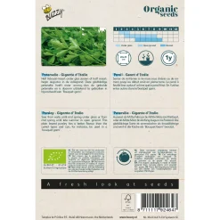 Buzzy Organic Peterselie Gigante D'Italia  - Bio - Groentezaden - 2 g