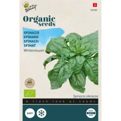 Buzzy Organic Spinazie Securo  - Bio - Groentezaden - 15 g