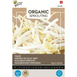 Buzzy Organic Sprouting Taugé  - Bio - Groentezaden - 30 g