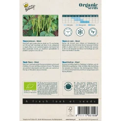 Buzzy Organic Stamslabonen Maxi  - Bio - Groentezaden - 20 g