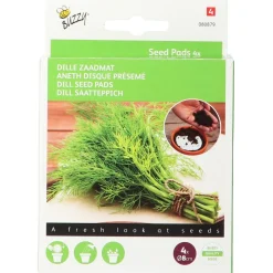 Buzzy Seedpads Dille 4x 8cm - Kruidenzaden -